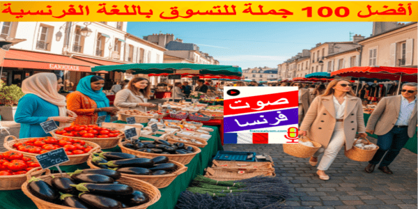أفضل 100 جملة للتسوق باللغة الفرنسية