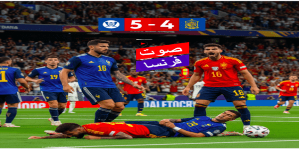 فرنسا مع اسبانيا ملخص واهداف