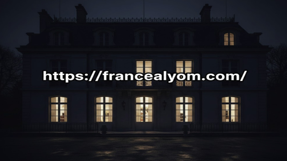 قصر فرنسي فخم وغامض، يعكس أجواء فضيحة جيفري إبستين والأسرار الخفية في فرنسا.