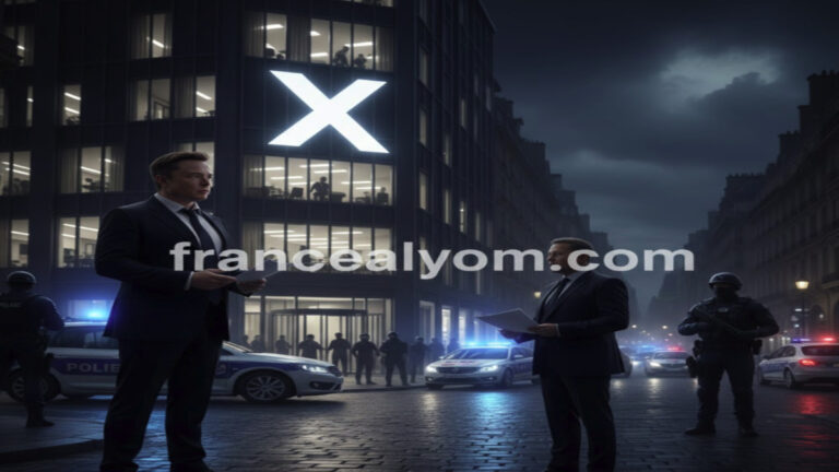 مداهمة الشرطة الفرنسية لمكاتب منصة X في باريس واستدعاء إيلون ماسك للتحقيق.