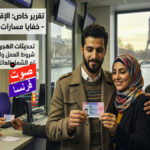 مهاجر يحصل على تصريح الإقامة الدائمة في فرنسا (Titre de Séjour) مع بيانات إحصائية حول قوانين الهجرة وتأثير RELOEX.