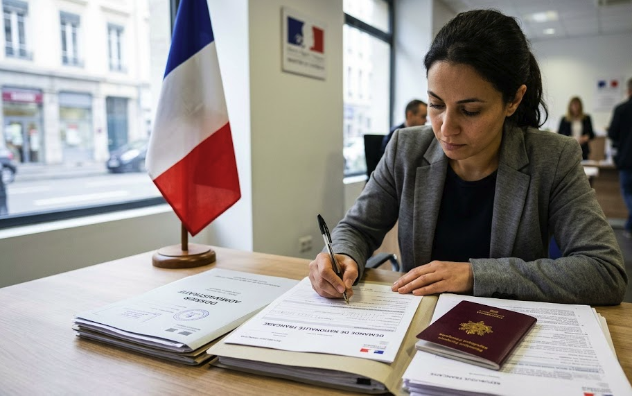 Nationalité française : dossier administratif et passeport français pour une demande de naturalisation