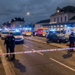 Intervention des secours après une attaque à la voiture près de la gare de Caen