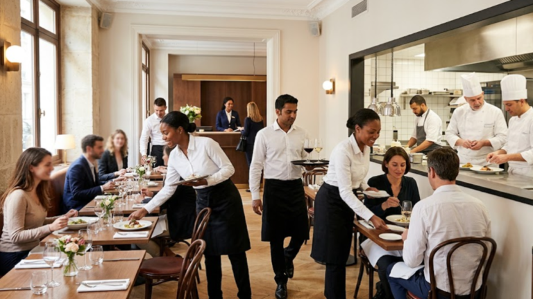 Emplois dans la restauration et l’hôtellerie en France