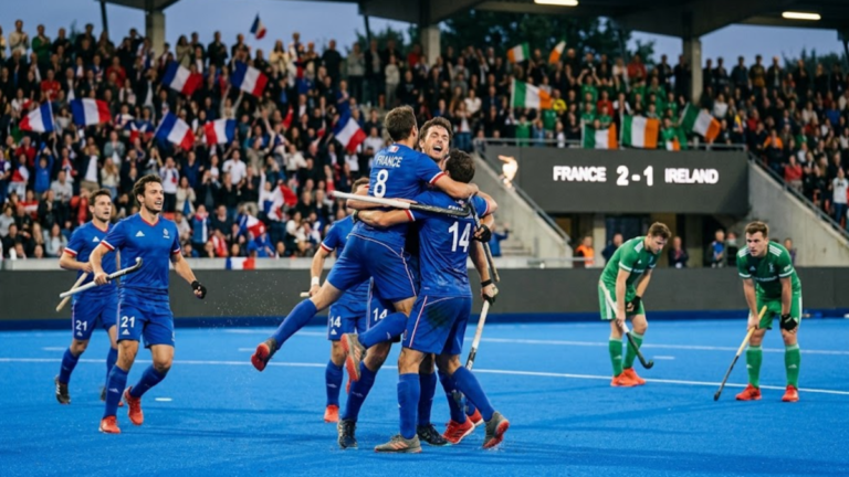 France bat l’Irlande 2-1 au Mondial de hockey à Wavre