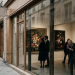 Michaël Borremans et la peinture française dans une galerie d’art à Paris