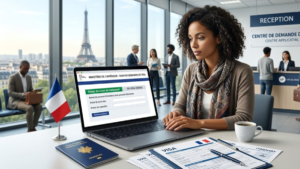 Suivre une demande de visa France en ligne