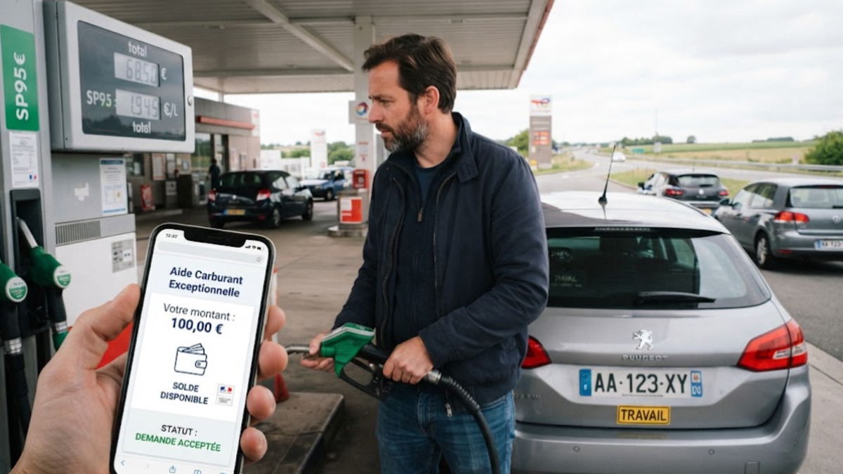 Aide carburant de 100 euros pour les grands rouleurs