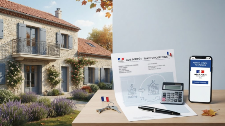 French property tax 2026 notice, payment and tax assessment