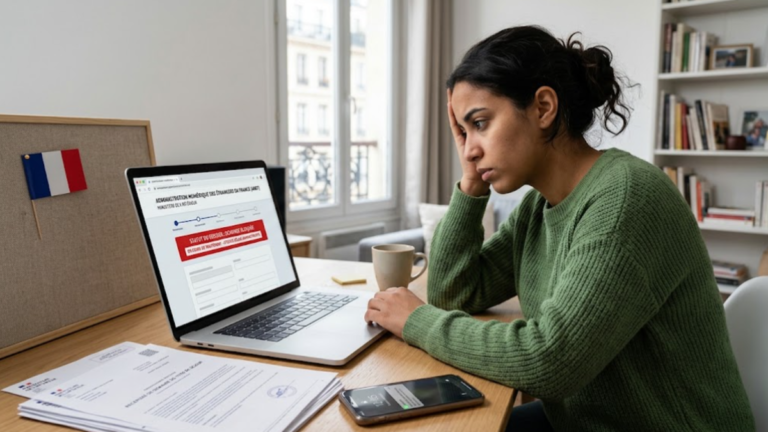 Problème avec l’ANEF et dossier de titre de séjour bloqué
