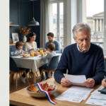 Couple de retraités et famille française face aux enjeux du budget de la Sécurité sociale 2027.